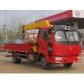 FAW 4X2 Truck With Loading Crane 6.3Ton