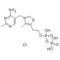 Tiazolium, 3 - [(4-amino-2-metyl-5-pyrimidinyl) metyl] -4-metyl-5- (4,6,6-trihydroxi-4,6-dioxid-3,5-dioxa-4, 6-difosfahex-l-yl) -, klorid (1: 1) CAS 154-87-0