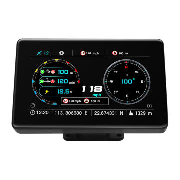 METTRE METTREMENT HORIZONTAL DE LA VOITURE AVEC L'INCLINOMETHÉRALEMENT GPS, VERIEUR, COMPAS