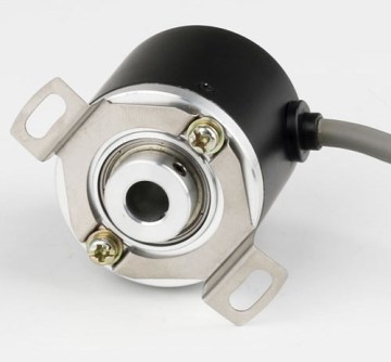 Rotary encoder 8mm hollow shaft NPN 1000 ppr