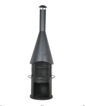 Outdoor stainless steel Bbq Fire Pit With Chimney