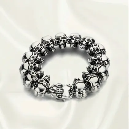 DADA Skull Stainless Steel Bracelet