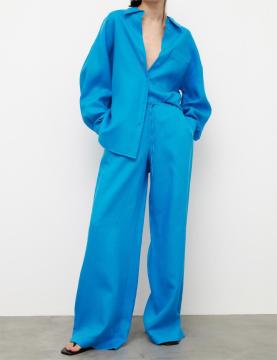 Breathable Linen Shirt Casual Set