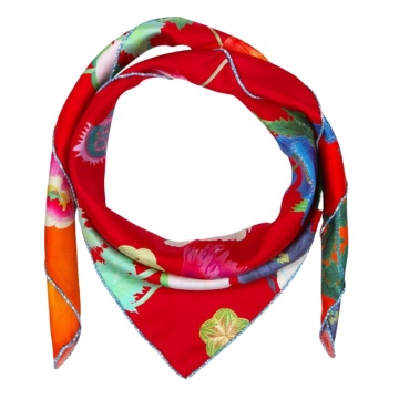 Wholesale Custom Printed Silk Scarves with Logo