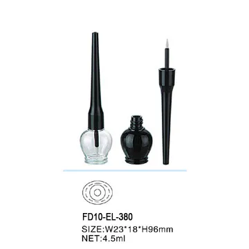 Genuine Kiss Beauty Rotate Black Eyeliner Tube