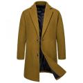 Cappotto di lana economico all'ingrosso personalizzato da uomo