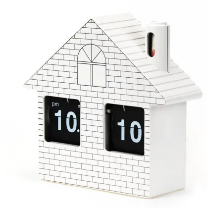 house clock desktop clock for home decor flip clock
