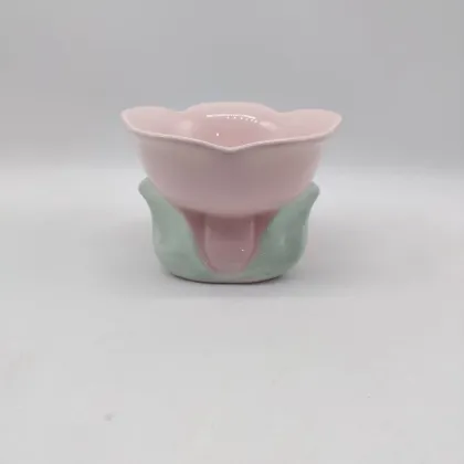 Purple Petal Edge Ceramic Small Dish