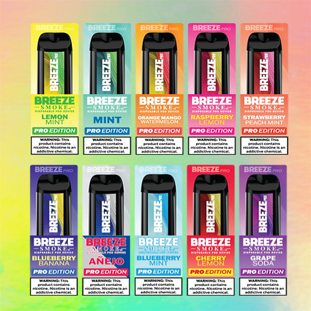 BREEZE SMOKE PRO EDITION 6ML - 2000 PUFFS