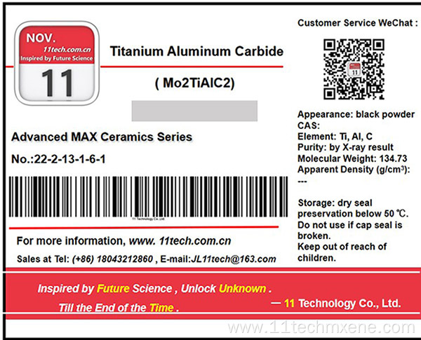 MAX phase ceramics Mo2TiAlC2