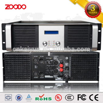 K-1500 ZOODO Two Channel Professional Class H Subwoofer Amplifier