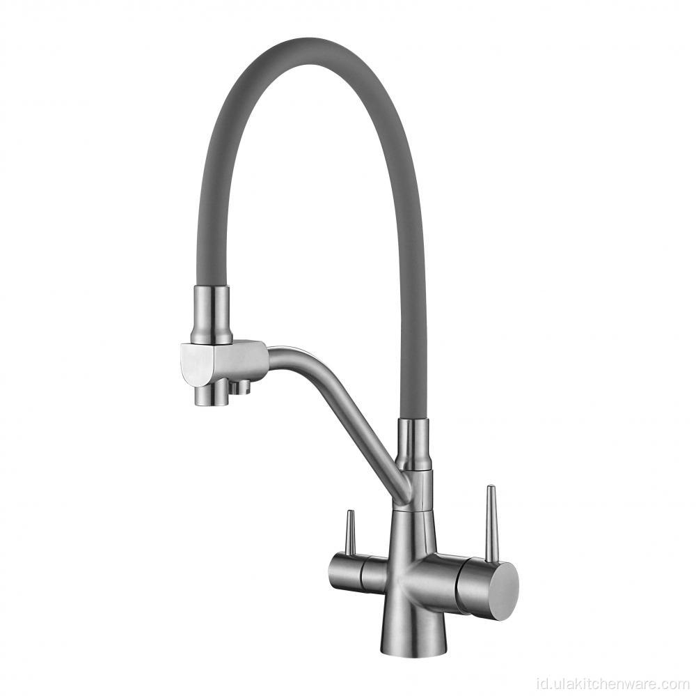 Faucet dapur tiga arah 304SS