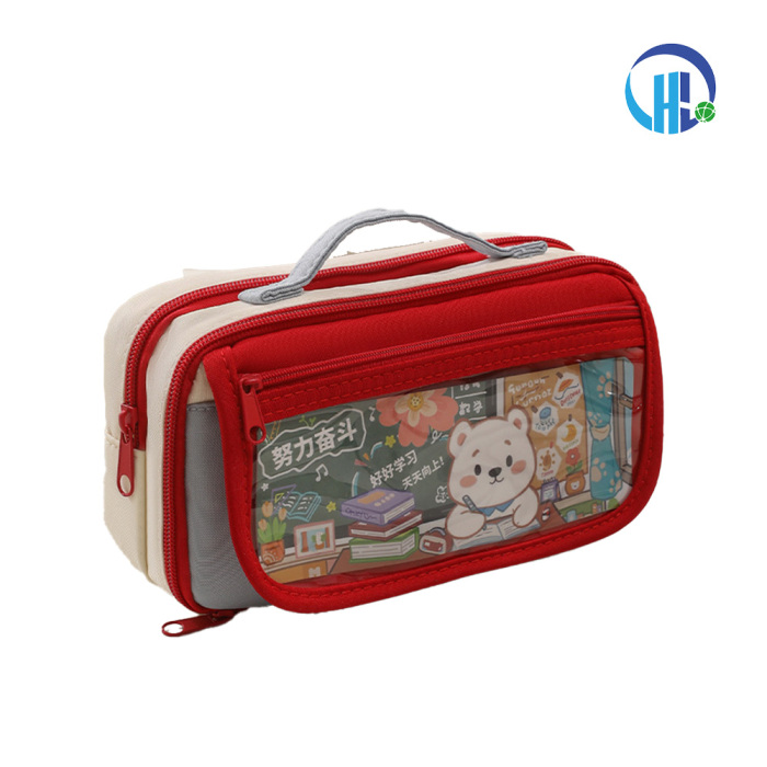 Tempat Pensil Kartun Anak-anak Bergaya Ins