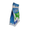 Goat Milk Powder Pouches Flat Bottom Packaging Bags