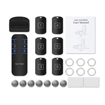 Quickly Locate Lost Items with the 6 Buttons Remote Control Item Finder - KF06E