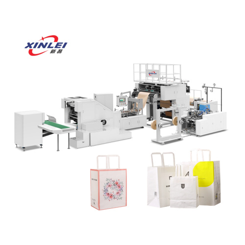 Sharp Double Bottom Folded Paper Bag Machine