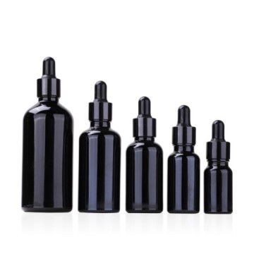 1oz matte black shisho tomchi idishlari 30mml shisha