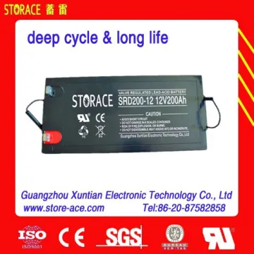 Lead Battery 12v 200ah deep cycle battery
