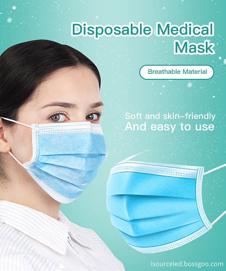 Factory direct supply disposable face masks