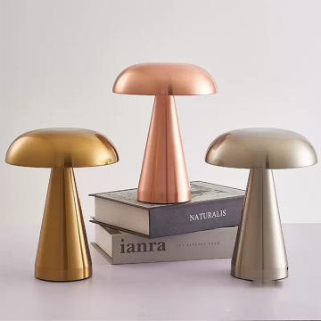 Retro Led Mid Century Mushroom Table Lamp