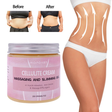 Private Label Slim Cream: Weight Loss Fat Burning Gel for Massage and Cellulite Reduction