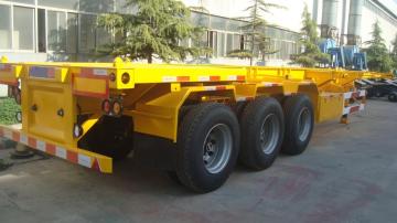 3 Axles 40Ft Skeleton Container Trailer