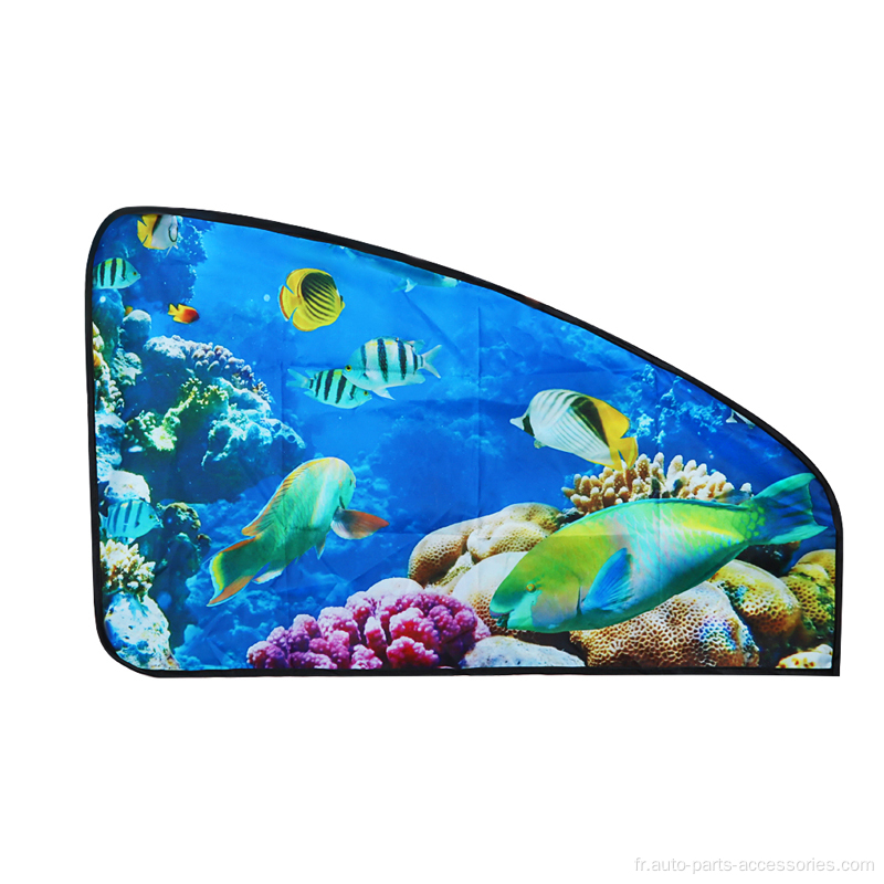 Dernier Sunshade de voiture de dessin animé PVC non tissé