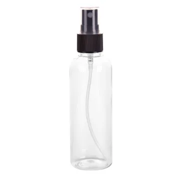100ml Black mist sprayer plastic bottle cosmetics packaging