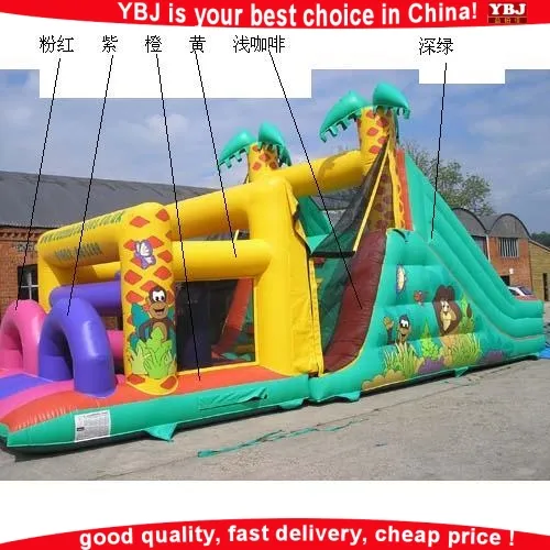 customized inflatable toys/CE certificate inflatable obstacle games