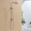 Brushed Nickel Anti-Tangle Design Shower Set