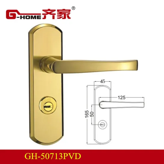 SUS304 residential mortise lock with PVD finish