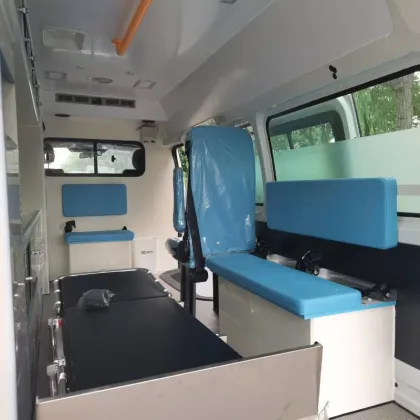 Lefthand drive petrol ambulance