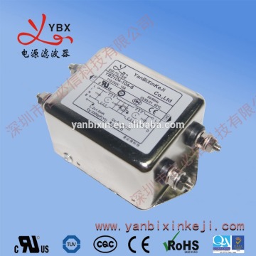 Low Pass YB21D4-10A-S 100A Single Phase Emi Emc Noise Filter