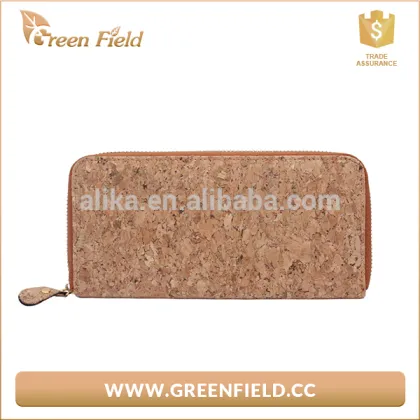 Eco-friendly cork wallet nature wood cork wallet