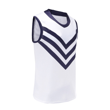 Mens Dry Fit Soccer Wear Vest White