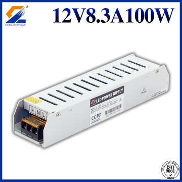 Slim LED Power Supply 12V 100W