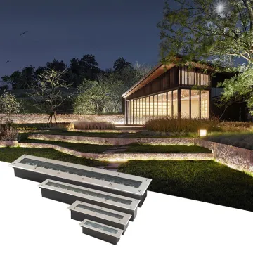 Stainless Steel Led Deck Light Linear Inground Uplight