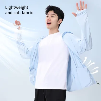 Custom Breathable Outdoor Anti-UV Quick-Dry Sunscreen Cycling Clothing