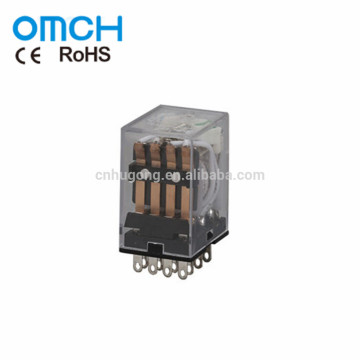 HH54P (MY4) 14 PIN 12V 24V 220V Electric General Purpose Mini Power Relay (PCB Order)