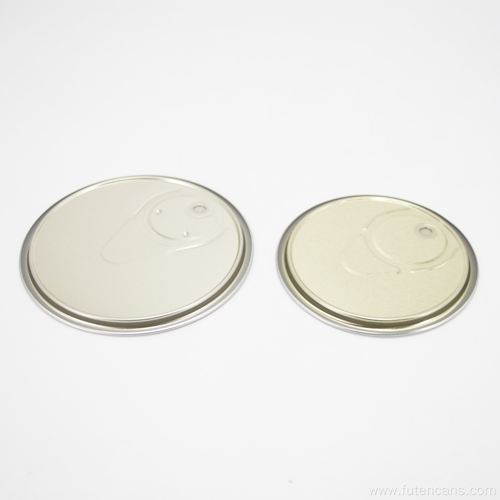 Custom easy open cover tinplate metal cap