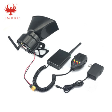Trådlös megafon för UAV -drone -inspelningsbar drone