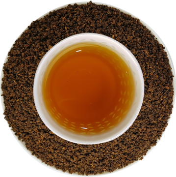 Polvo de extracto de té negro natural yunnano de alta calidad