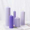 High quality Fluted candle Moud Spiral candle mold