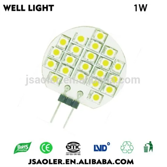 small 21leds 1w 12v dc led light bulb cabinet led spot light