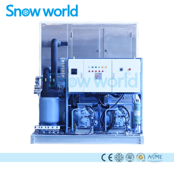 Snow world 8T  Plate Ice Machine