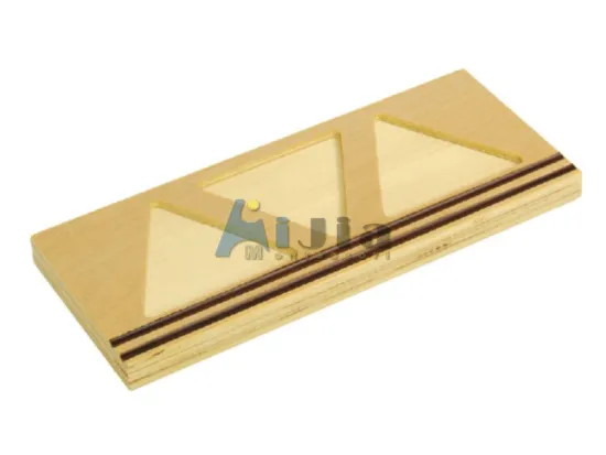 Teaching material toy Tray for Snake Game to be used with the color bead stairs