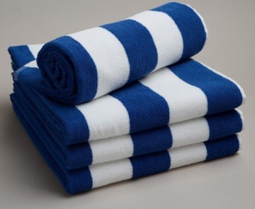 stripe bath towel |beach towel sport towel100% cotton pool towel