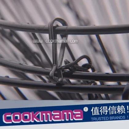 3-tier wire hanging basket,3 tier hanging fruit basket,hanging basket,Chrome