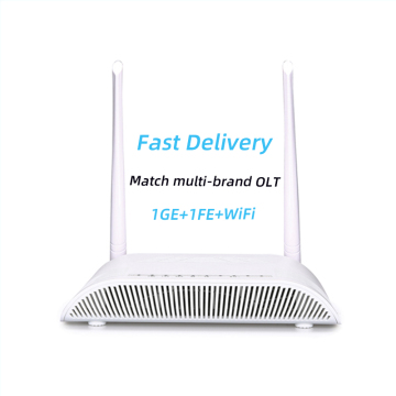 1GE 1FE 2.4G WiFi EPON GPON ONU