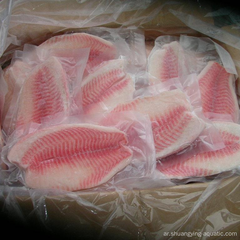 Frozen Orechromis Niloticus tilapia فيليه للبيع بالجملة